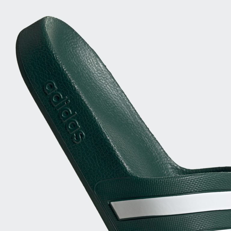 adidas adilette aqua slides green