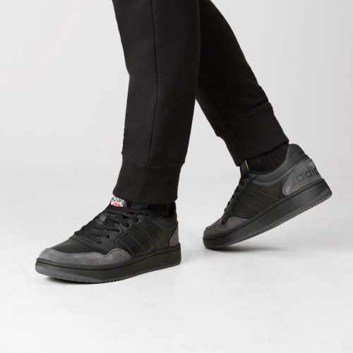 adidas gazelle silver green womens hoops 3.0 low classic vintage shoes cloud white / core black / chalk white  – Footway.com